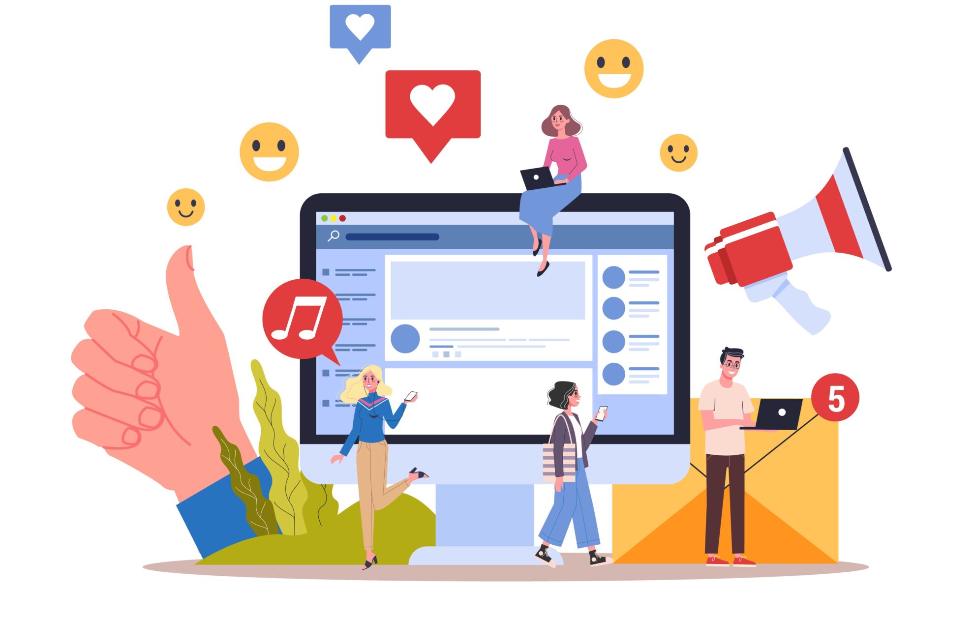 Fachkräfte finden mit Social Media Power bild